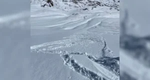 В Колорадо зафиксирована первая лавина, вызванная лыжником, в этом сезоне